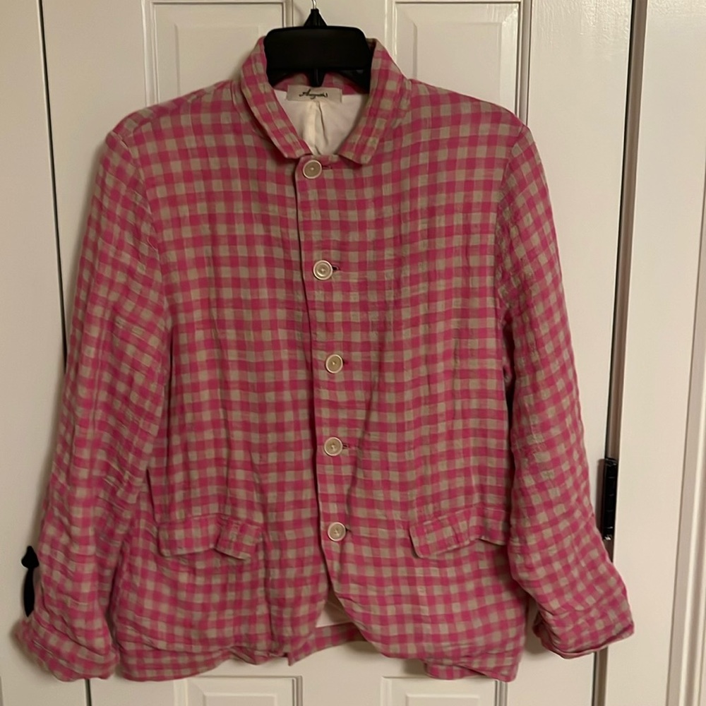 Ichi antiquities linen blazer